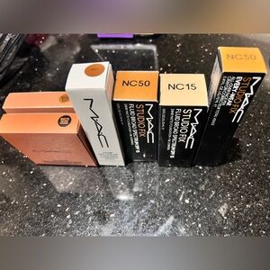 5 Full Size NEW MAC Makeup/ NC15 SOLD